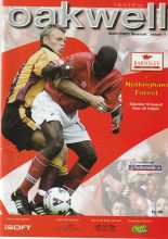 Barnsley v Nottingham Forest 18-Aug-2001
