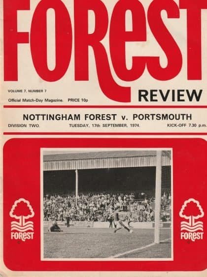 Nottingham Forest v Portsmouth 17-Sep-1974
