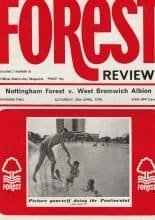 Nottingham Forest v West Bromwich Albion   26-Apr-1975