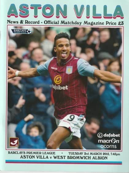 Aston Villa v West Bromwich Albion 03-Mar-2015