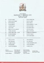 Barnsley v Bristol City 02-May-2004