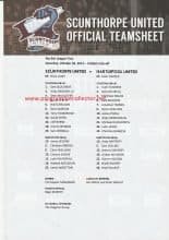 Scunthorpe United v Hartlepool United 26-Oct-2013