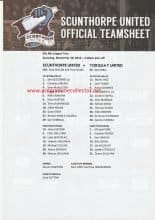 Scunthorpe United v Torquay United 30-Nov-2013