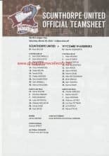 Scunthorpe United v Wycombe Wanderers 29-Mar-2014