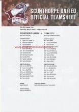 Scunthorpe United v York City 03-May-2014