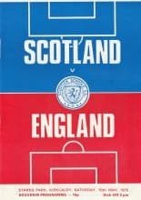 Scotland Schoolboys v England Schoolboys   10-May-1975