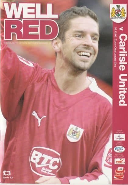 Bristol City v Carlisle United  05-Dec-2006