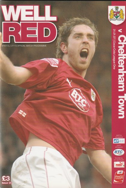 Bristol City v Cheltenham Town  31-Jan-2007