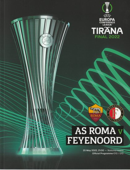 AS Roma v Feyenoord  25-May-2022
