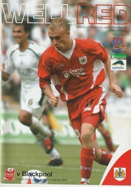 Bristol City v Blackpool  17-Sep-2005