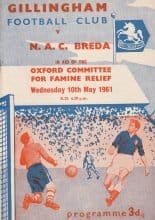 Gillingham v NAC Breda  10-May-1961