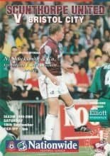Scunthorpe United v Bristol City  18-Sep-1999
