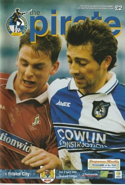 Bristol Rovers v Bristol City 03-Apr-2001