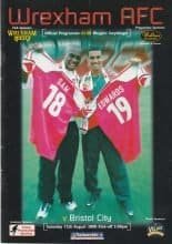 Wrexham v Bristol City 12-Aug-2000