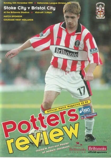 Stoke City v Bristol City  14-Nov-1999