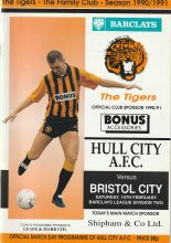 Hull City v Bristol City 16-Feb-1991