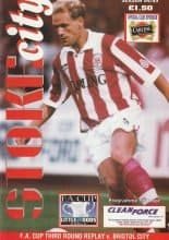 Stoke City v Bristol City 18-Jan-1995