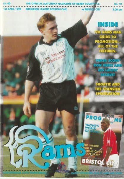 Derby County v Bristol City 01-Apr-1995
