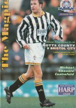 Notts County v Bristol City  21-Mar-1995