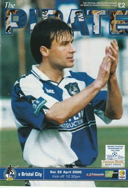 Bristol Rovers v Bristol City 22-Apr-2000