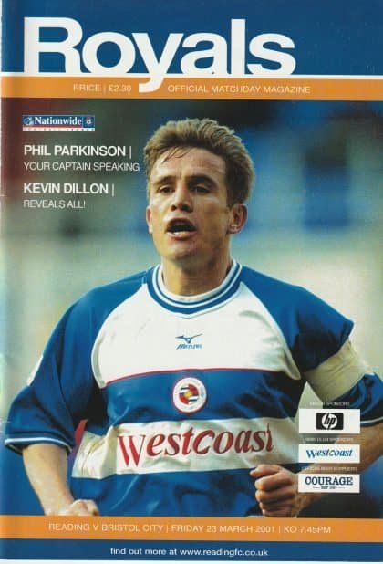 Reading v Bristol City 23-Mar-2001