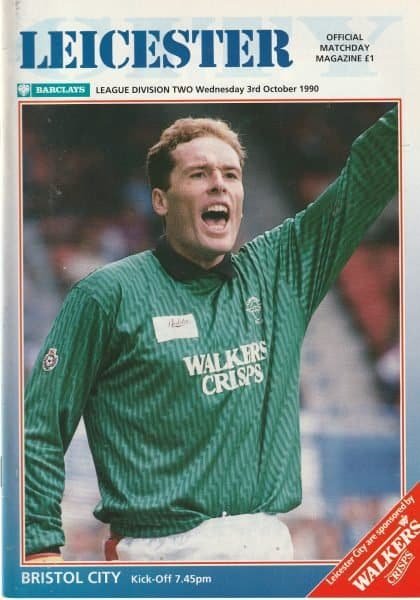 Leicester City v Bristol City 03-Oct-1990
