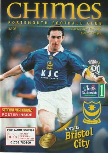 Portsmouth v Bristol City 05-Apr-1999