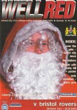 Bristol City v Bristol Rovers  22-Dec-2000