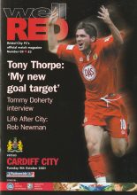Bristol City v Cardiff City 09-Oct-2001