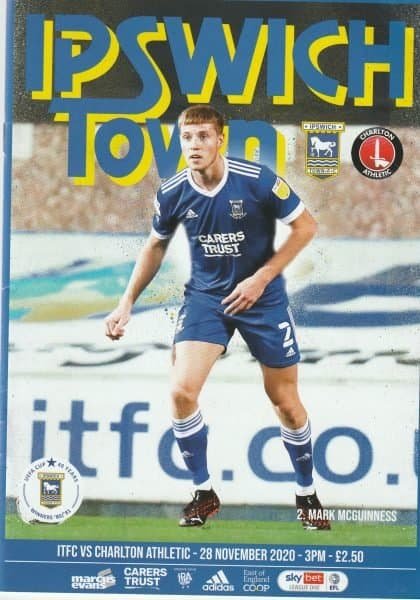 Ipswich Town v Charlton Athletic  28-Nov-2020