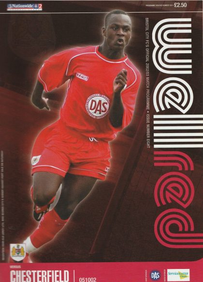 Bristol City v Chesterfield  05-Oct-2002