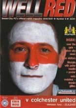 Bristol City v Colchester United 23-Sep-2000