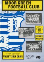 Moor Green v Coventry City  03-Aug-1993