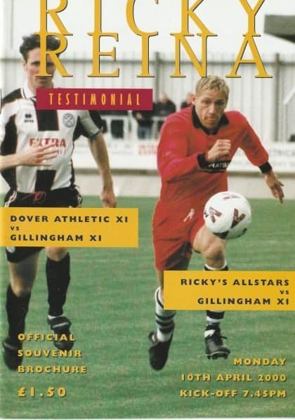 Dover Athletic XI v Gillingham XI  10-Apr-2000