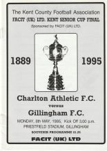 Charlton Athletic v Gillingham 08-May-1995