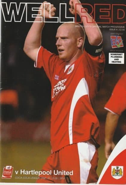 Bristol City v Hartlepool United  01-Oct-2005