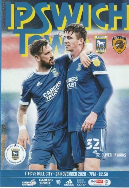 Ipswich Town v Hull City   24-Nov-2020