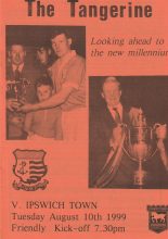 Diss Town v Ipswich Town 10-Aug-1999