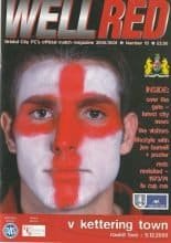 Bristol City v Kettering Town  09-Dec-2000