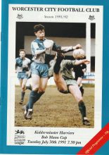Worcester City v Kidderminster Harriers 30-Jul-1991