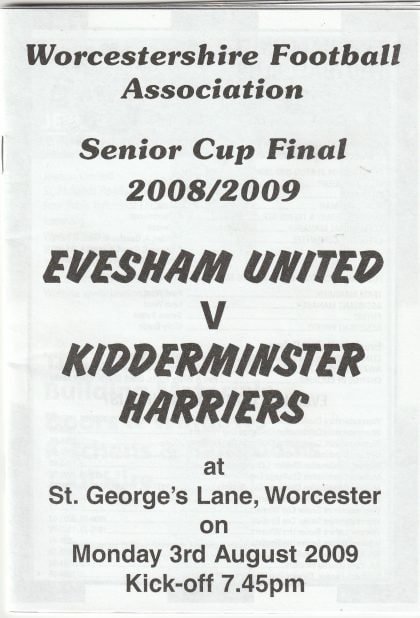 Evesham United v Kidderminster Harriers 03-Aug-2009
