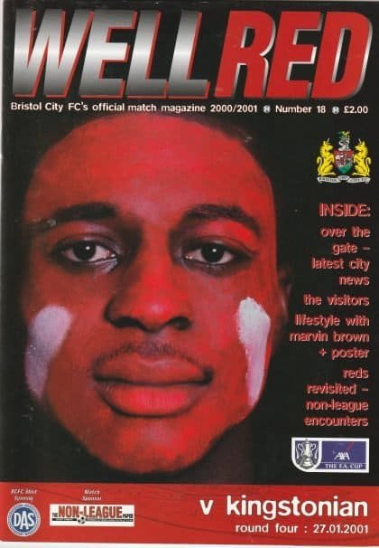 Bristol City v Kingstonian  27-Jan-2001