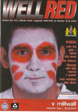 Bristol City v Millwall  16-Mar-2001