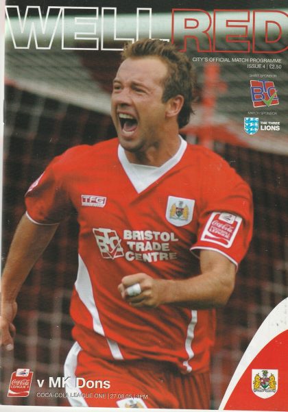 Bristol City v Milton Keynes Dons  27-Aug-2005