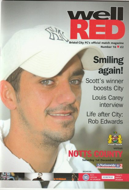 Bristol City v Notts County  01-Dec-2001
