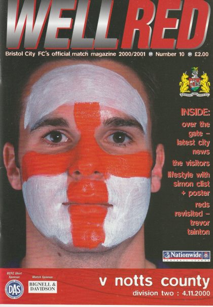 Bristol City v Notts County  04-Nov-2000