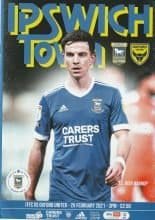 Ipswich Town v Oxford United  20-Feb-2021