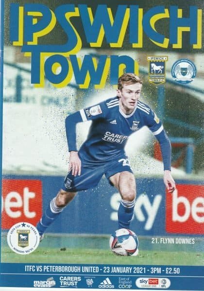 Ipswich Town v Peterborough United   23-Feb-2021
