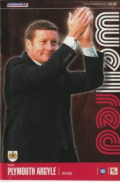 Bristol City v Plymouth Argyle  26-Dec-2002