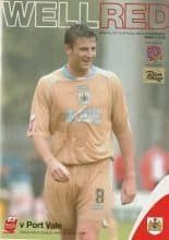 Bristol City v Port Vale   20-Aug-2005